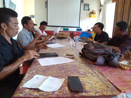 Persiapkan Pembangunan Fisik Tahap I Tahun 2020 di Desa Sepang, TPK pada 15 Kegiatan Dibentuk
